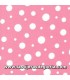Franela Tela franela topos rosa "Cozy Cotton" de Robert Kaufman