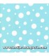 Franela Tela franela topos aqua "Cozy Cotton" de Robert Kaufman
