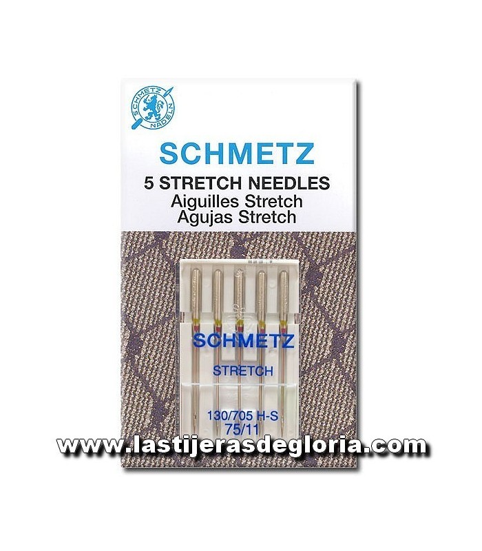 Agujas coser a máquina Agujas SCHMETZ Stretch NM 75 130 /705H-S