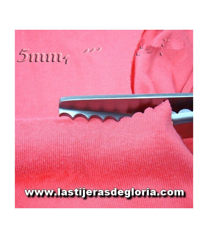 Tijeras Tijera ondulada IDEAS 9 1/2" onda 5 mm.