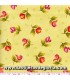 Estampados Tela flores individuales sobre verde colección "Catalina" de Maywood Studio