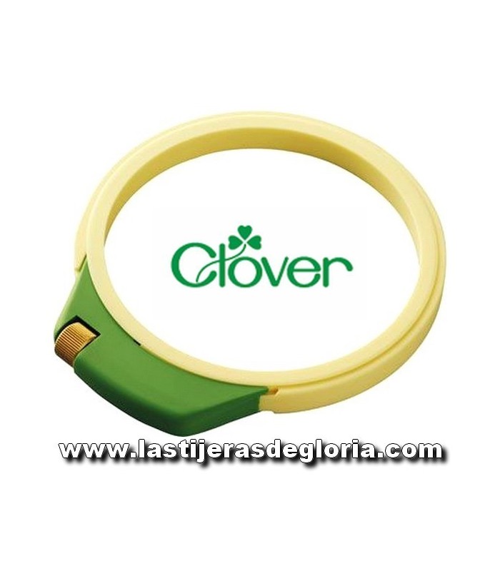 Clover Bastidor para bordado CLOVER de 12 cm.