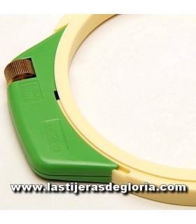 Clover Bastidor para bordado CLOVER de 12 cm.