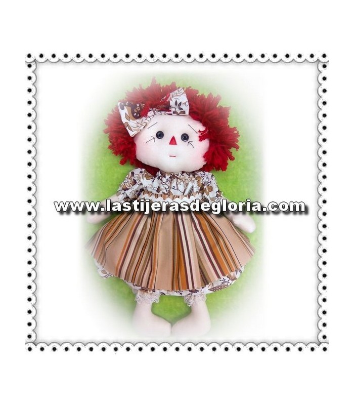 Patrones Kit Muñeca de trapo "Annie"