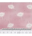 Tela flores sobre rosa Ds Selection Daiwabo