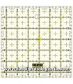 Regla patchwork cuadrada  6,5" x 6,5" pulgadas IDEAS
