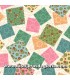 Costura Tela retales y botones sobre crema colección "Sewing Mends the Soul" de Quilting Treasures
