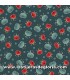 Tela alfileteros costura sobre verde azulado Sewing Mends the Soul de Quilting Treasures