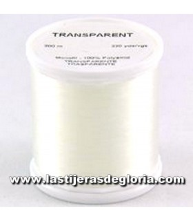 Agujas Hilo invisible transparente Gütermann 200 m. claro