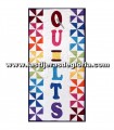 Kit de patchwork o Quilt Cuarto de Costura con telas de Las Tijeras de Gloria