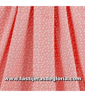 Estampados Tela floral rosa colección "The English Garden" de Liberty London