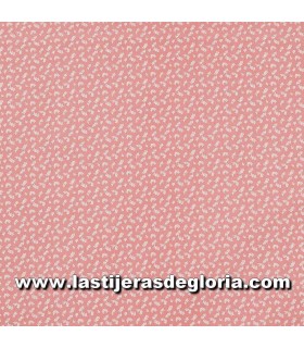 Estampados Tela floral rosa colección "The English Garden" de Liberty London