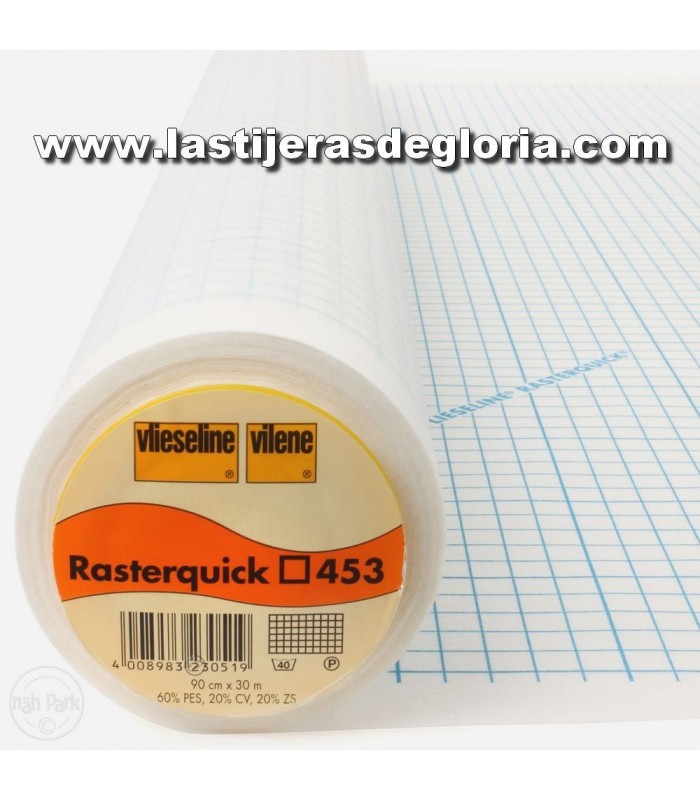 Boata y Miraguano Entretela para Patchwork "Rasterquick Viereck" de Vlieseline by Freudenberg