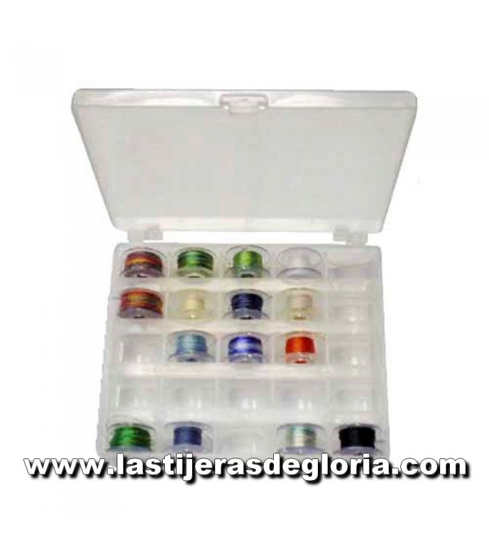 Varios Caja para 25 Canillas Hemline