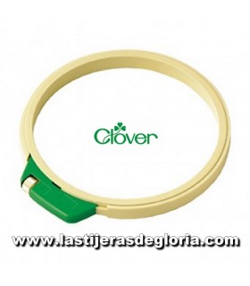 Clover Bastidor para bordado CLOVER de 18 cm.