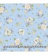 Infantil Tela corazones y estrellas sobre azul colección Up, Up and Away de Quilting Treasures