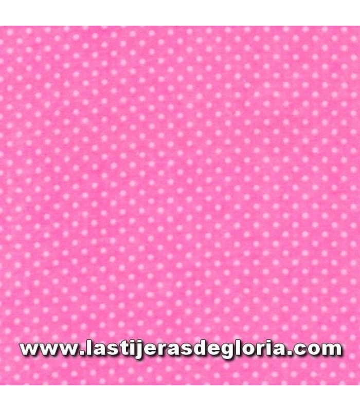 Franela Franela algodón topos rosa "Cuddle Print Flannel" de Fabri-Quilt