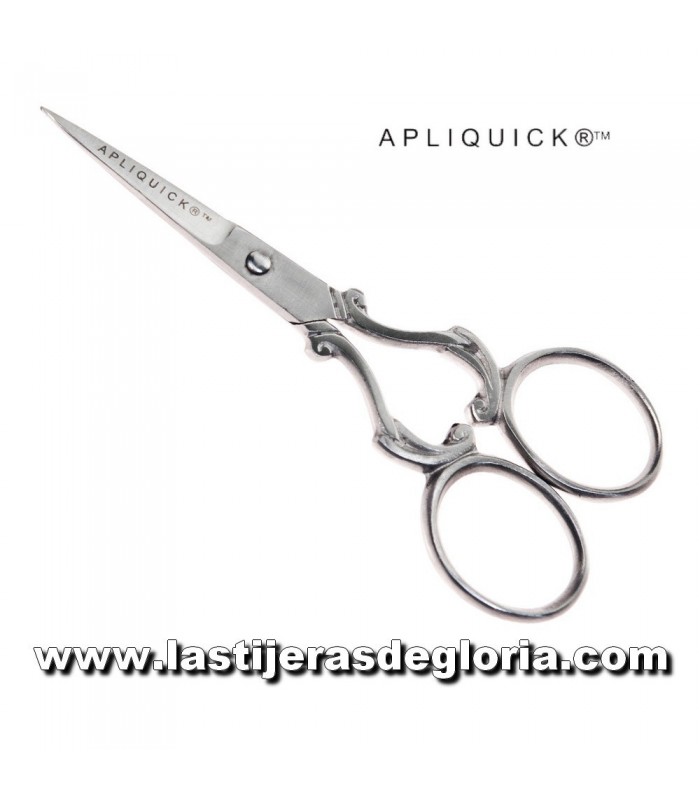 APLIQUICK Tijeras pequeñas microserradas APLIQUICK