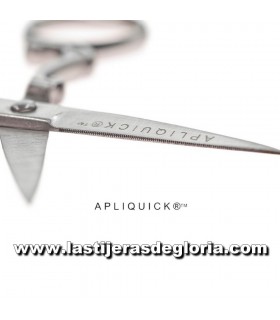 APLIQUICK Tijeras pequeñas microserradas APLIQUICK