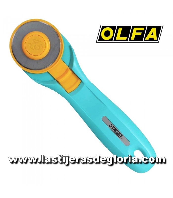 Cutters, Bases y Reglas Cutter rotativo circular OLFA RTY-2/C 45 mm.