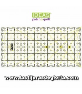 Reglas de Patchwork Regla Patchwork 6 x12 pulgadas IDEAS