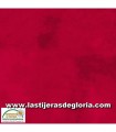 Tela marmoleada rojo medio colección "Quilters Shadow" de Stof Fabrics