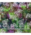 Tela Batik mariposas multi colección 50's Cotton Batik de John Lauden Fabrics