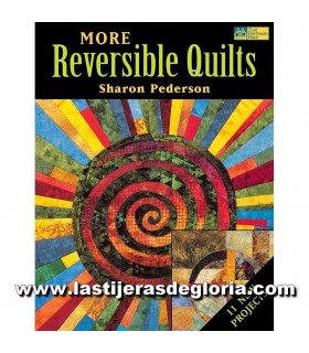 Libros More Reversible Quilts de Sharon Pederson CT Publishing