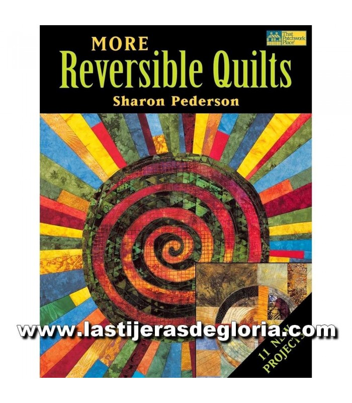 Libros More Reversible Quilts de Sharon Pederson CT Publishing