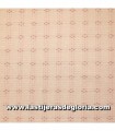 Tela japonesa tramada puntos y cruces sobre rosa polvo colección Dobby de Daiwabo