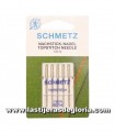Agujas SCHMETZ para hilos especiales Topstich 130 nº 90/14 para Máquinas de coser