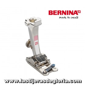 Máquinas de coser Prensatelas original BERNINA nº 25 para coser cordones con 5 ranuras