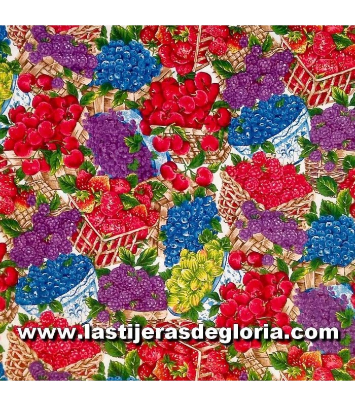 Cocina Tela cestas de frutas colección Tutti Frutti de VIP Cranston