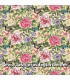 Estampados Tela flores mariposas sobre blanco colección Botanica de Northcott