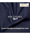 Tela patchwork lisa azul Navy True Craft Cotton de Rose & Hubble