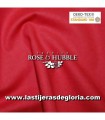 Tela patchwork lisa rojo True Craft Cotton de Rose & Hubble