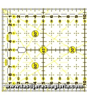 Reglas de Patchwork Regla patchwork rectangular de 10 x 45 cm. IDEAS Patch