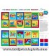 Paneles Panel 90 cm. libros animales zoo y granja Zoo & Farm Friends Book Sew & Go de Quilting Treasures