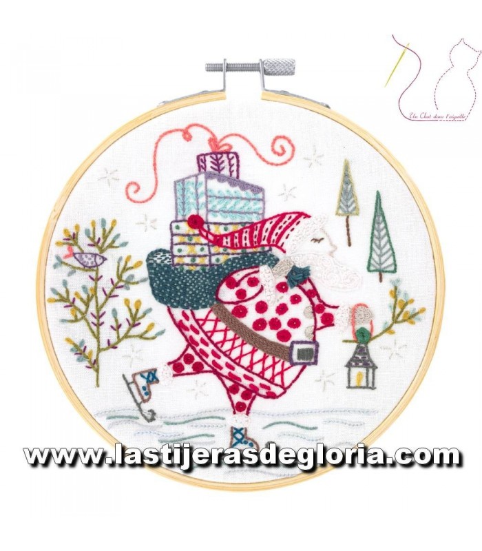 Kits Bordado Tela cachemir púrpura colección Purrsuasion por Dan Morris para Quilting Treasures