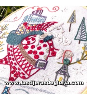Kits Bordado Tela cachemir púrpura colección Purrsuasion por Dan Morris para Quilting Treasures