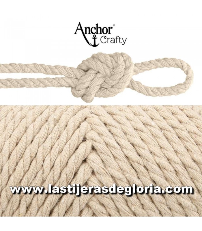 Agujas Cordón macramé Anchor Crafty 10 colores