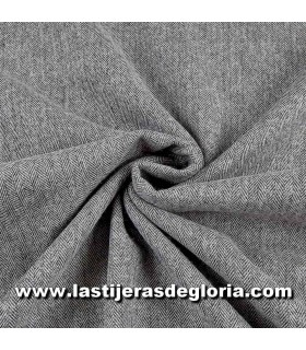 Franela Tela franela espigas sobre gris colección Shetland Flannel de Robert Kaufman