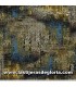 Estampados Tela gold gilded mosaic colección Abandoned 2 Eclectic Elements de Tim Holtz