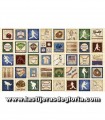 Panel imágenes Beisbol colección "Grand Slam" de Quilting Treasures