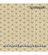 Basic Tela puntadas Sashiko sobre crema Asanoha de Sevenberry Japan