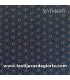 Basic Tela puntadas Sashiko sobre azul marino Asanoha de Sevenberry Japan