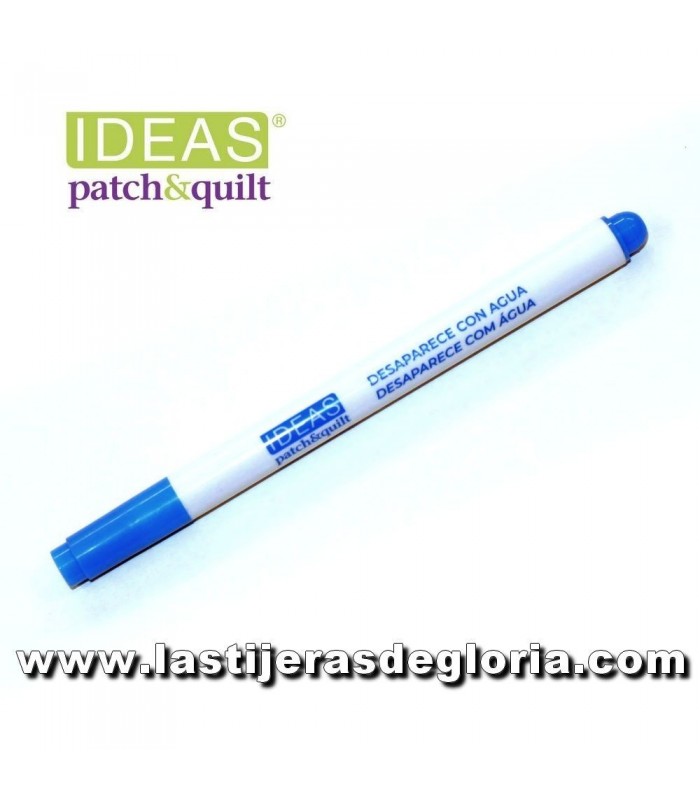 Marcadores / Rotuladores Marcador azul IDEAS borrado agua
