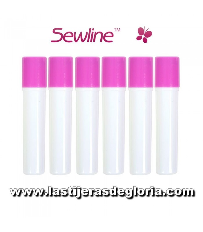 Pack ahorro 6 Recambios pegamento azul en barra Sewline Bonus Pack