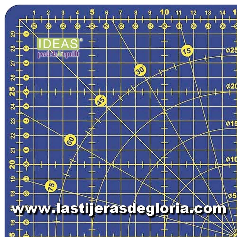 Base de corte rotativa 360 para patchwork de 32 x 32 cm IDEAS Patch