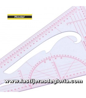 Reglas para costura y patronaje Regla escala para costura y patronaje Nadel